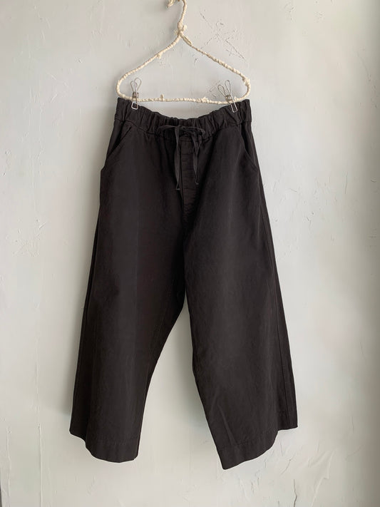 Album di Famiglia WIDE & SHORT TROUSERS WCC -BROWN